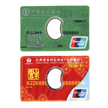 Custom Credit Card Bottle Opener /Business Card Bottle Opener Fridge Magnet